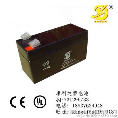 蓄电池厂家 康利达12V1.3AH免维护蓄电池 报警主机蓄电池音箱电瓶12v小型蓄电池 12v小电瓶图片_高清图_细节图-郑州康利达电子电源 -